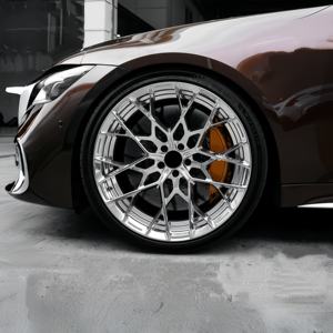 Jantes en alliage d'aluminium forgé WX Custom Silver 18-22 pouces 5x120/5x114.3/5x112 30mm ET pour <span class=keywords><strong>Mercedes</strong></span> - finition chrome poli - Product Image 2