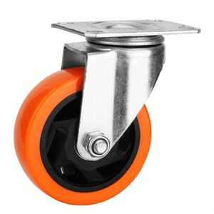<span class=keywords><strong>Porte</strong></span> en bois Pvc Orange À Usage Moyen Pivotant Roulette Roulette - Product Image 1