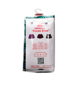 Comodi pantaloncini da <span class=keywords><strong>uomo</strong></span> larghi in tessuto misto cotone a quadri in tinta unita <span class=keywords><strong>Boxer</strong></span> <span class=keywords><strong>con</strong></span> bottone Fly 3 pezzi - Product Image 3