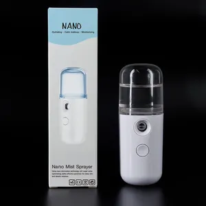 Mini inhalador portátil del vapor del rociador de la niebla con El espray hidratante de la cara de la sauna facial