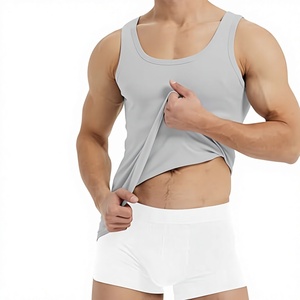 Camiseta Deportiva Ajustada para Hombre, Transpirable, de Secado Rápido, Antipilling, Tejida, 95% Poliéster, 5% Elastano, Cuello Redondo, para Fisicoculturismo - Product Image 3