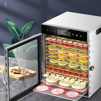 Industriële Fruit Dehydrator Groente Fruit Dehydrator Machine Commerciële Fruit Vleesdroger Dehydrator