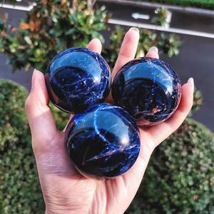Vente en gros de sphères de sodalite de haute qualité, naturelles, polies et magnifiques, pour la décoration et les cadeaux - Product Image 4