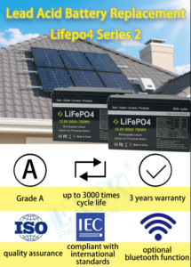 Güneş sistemi için/ev yedek güç/elektrikli araç 3000 + döngüleri IP65 12V 60Ah Lifepo4 pil silindirik lityum iyon piller - Product Image 4