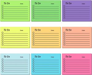 กระดาษโน้ตสีสันสดใส น่ารัก สร้างสรรค์ กระดาษเรืองแสง สำหรับวางแผน ตกแต่ง สติ๊กเกอร์บันทึกข้อความ ตารางเรียน อุปกรณ์สำนักงานที่จำเป็น - Product Image 1