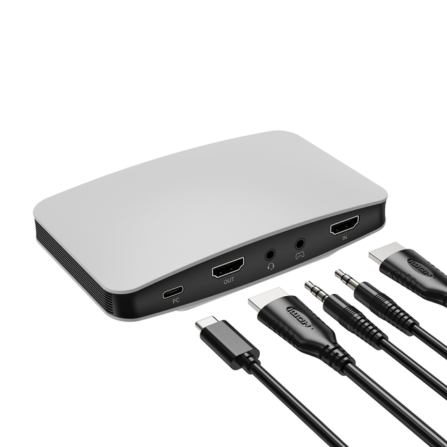 Ezcap 4KHDMI Capture Card 2.1 for Streaming and Gaming, VRR Support, HDR 4K Capture Card for Xbox , PS5, PS4, Nintendo Switch