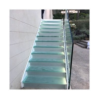 Escalier droit décoratif d'intérieur, stable, monobloc, pour loft, bibliothèque, chambre à coucher