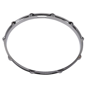 14 pouces 10 trous argent moulé sous pression cerceau de batterie en alliage d'aluminium pour kit de batterie basse et jazz batterie accessoire d'instrument de percussion - Product Image 3