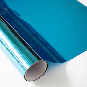 Specchio riflettente matel argento blu 1.52*30m di costruzione finestra di vetro protector anti scratch auto <span class=keywords><strong>adesivo</strong></span> pet materiale solare pellicola - Product Image 3