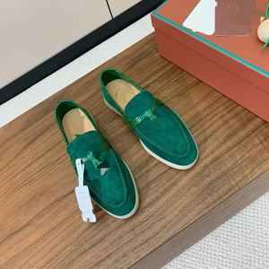 <span class=keywords><strong>Mocasines</strong></span> de Piel de Oveja para Hombre con Adorno de Cocodrilo en Relieve, Detalle Metálico, Suela Suave y Cómoda, Zapatos Sin Cordones para Vacaciones, Forro de Cuero Genuino - Product Image 4