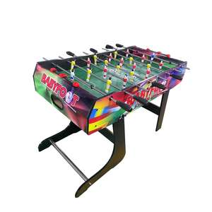 48-Inch MDF <span class=keywords><strong>Foosball</strong></span> <span class=keywords><strong>Table</strong></span> com pernas dobráveis Interactive Indoor Sports Football <span class=keywords><strong>Table</strong></span> Soccer <span class=keywords><strong>Table</strong></span> Game para uso doméstico - Product Image 4
