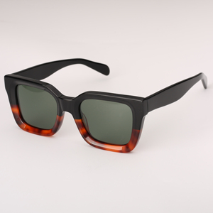 แว่นกันแดดแฟชั่นรุ่นใหม่ SA0456 ทรง Unisex กรอบอะซิเตทเต็มกรอบ ป้องกันรังสียูวี 400 สำหรับผู้ใหญ่ รับผลิตแบบ OEM - Product Image 2