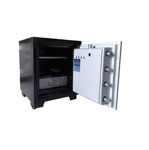 YUNOS YNX-61C Waterproof Safe Heavy Duty Steel Safe <b>Box</b> Double <b>Lock</b> Mechanical Dial Key Security Office Storage <b>Box</b> Best Price - Product Image 5