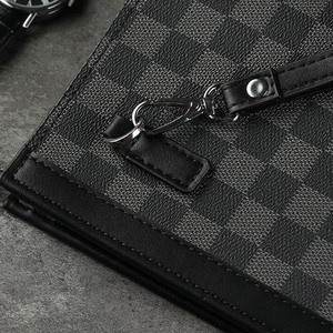 <b>Mens</b> Business <b>Clutch</b> <b>Bag</b> New Pattern Print Fashion Waterproof <b>Men's</b> <b>Clutch</b> <b>Bag</b> with Zipper Closure Polyester Lining - Product Image 5