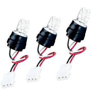 หลอดไฟซีนอนควอตซ์แก้ว 30W แบบสามขา แสงวอร์มไวท์ AC 220V สำหรับเปลี่ยนหลอดไฟสัญญาณเตือนแบบแฟลช  <span class=keywords><strong>แก๊ส</strong></span>ซีนอนบริสุทธิ์ 99.999% - Product Image 1
