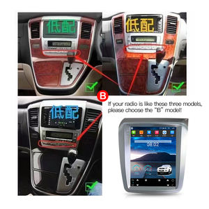 STWEI Android pour Toyota Alphard 2003-2007 VELLFIRE A10 pour écran Tesla, autoradio GPS, navigation multimédia, lecteur multimédia, Carplay 4G - Product Image 4
