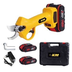 Km Electric Pruning Shears 48V Lithium Battery Bypass <b>Pruner</b> For Large Branches And Fruit <b>Trees</b> - Product Image 1