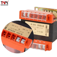 Transformateur de contrôle pour machine-outil 50VA 200VA 500VA 1000VA 3000VA, transformateur d'isolement monophasé 240V 220V vers 12V 24V 36V