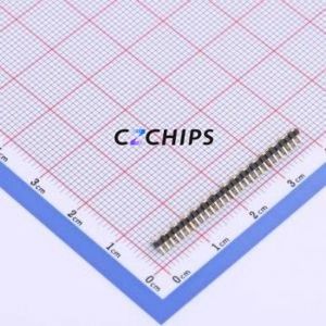 X1311WVS-29J-C18D42R1 Pin Header SMD,P=1.27mm Connector ( Pin Structure: 1x29P )( Pitch: 1.27mm )( Row Spacing: 1.27mm ) - Product Image 1