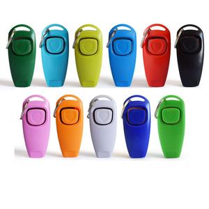 Großhandel Benutzerdefiniertes Logo 2-in-1 Hundetrainer-Klicker in Verschiedenen Farben mit Pfeife - Product Image 1