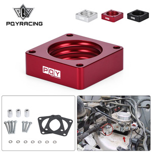 Entretoise de boîtier de papillon Poy à 4 boulons pour extension de collecteur d'admission Jeep TJ 1997-2006 4.0L 6 cylindres - Product Image 5