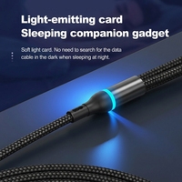 Câble USB 3-en-2 à chargement rapide avec logo personnalisé, haute puissance, Type-C pour iPhone, scanner, écouteurs, conducteur en cuivre pur – Vente Flash
