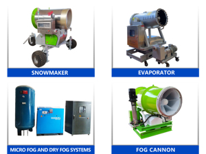 Canon à brouillard électrique haute pression, machine à brume d'eau fine, capacité <span class=keywords><strong>1L</strong></span>, construction métallique pour la suppression de la poussière et le refroidissement - Product Image 6