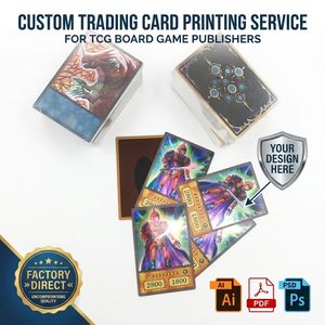 Produttori di Giocattoli da Collezione Popolari Offrono Personalizzazione di Carte da Gioco e Stampa di Vari Design di Giochi da Tavolo - Product Image 4