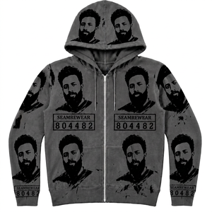 Custom Manufacturer Wholesale Price New Designed Button Hoodie Men's Asali-<b>Hoodies</b> <b>Summer</b> 100% Cotton High Quality - Product Image 1