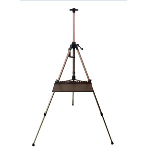 Bertha Portable Folding Metal Sketch <b>Easel</b> Champagne Color Iron Material For Children Art Drawing Use - Product Image 3