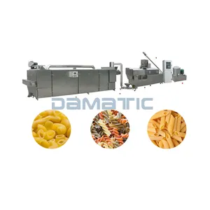 2024 Nieuwe Industriële Italiaanse Macroni Pasta Maken Machine Spaghetti Fabrikanten Lijn Commerciële Pasta Maker Extruder Machines