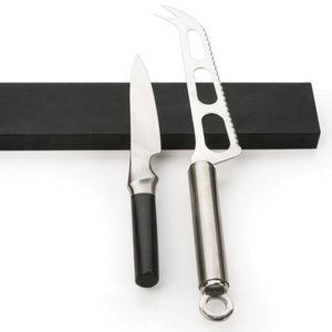 Barre magnétique porte-outils internationale multi-usage murale 10 pouces en silicone noir - Product Image 3