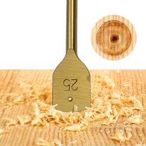 Juego de 6 Brocas de Espiga Hexagonales con Recubrimiento de Titanio Kangalu, Vástago de 1/4\", Tamaños de 10-25 mm, Herramientas Eléctricas para Perforar Madera, 1 Año de Garantía - Product Image 3