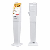 Kiosque de commande et de paiement en libre-service avec écran tactile de 15,6/21,5/32 pouces, compatible SDK, pour restaurants et centres commerciaux