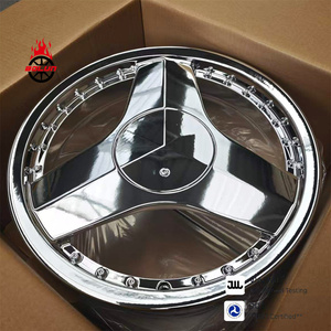 Cerchi monoblocco a 3 razze da 16-24 pollici per Mercedes-Benz W126 W140 W124 <span class=keywords><strong>R129</strong></span>, Lexus LS400, Lincoln Town Car - Product Image 1