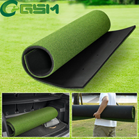 Tapis d'entraînement de golf robuste Yousee, 15 mm d'épaisseur, gazon en nylon, coussin en mousse NBR de 15 mm, tapis de swing de golf