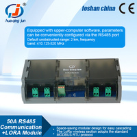 Module de relais LoRa RS485 8 canaux, relais haute puissance 50A, connectivité sans fil et filaire double mode RS485 Modbus pour ferme intelligente