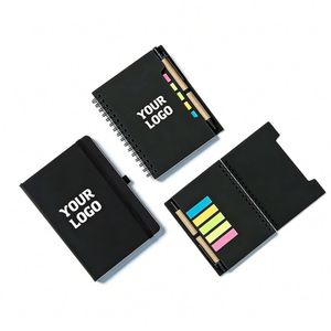 Wholesale Creative Color PU Notebook <b>A6</b> with Custom Logo Notebooks for Travel Office Business High-end Promotion Gift Note Book - Product Image 1