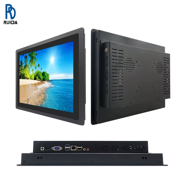 Industrial Touch Monitor 10inch 10-Point Capacitive Touch Screen 800*480 Resolution Windows 10 Embedded IP65 5:4 Aspect VGA/USB
