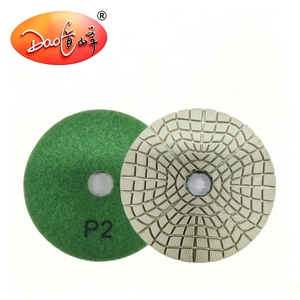 Disque abrasif diamanté <span class=keywords><strong>3</strong></span> étapes gris pétale 4 pouces (100 mm) – Dureté moyenne, finition haute brillance pour granit, marbre, pierre, carrelage – Économisez du temps - Product Image 5