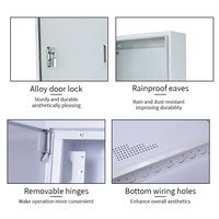 Boîtier extérieur pour armoire électrique, boîte de distribution MCB, boîte de jonction électrique métallique