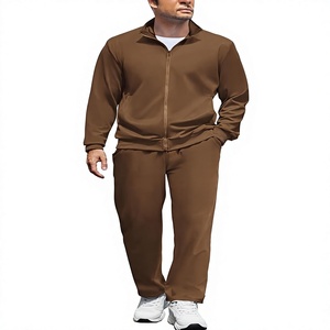 Conjunto Deportivo de Alto Rendimiento para Hombre, Chaqueta de Entrenamiento con Cierre Completo, Pantalones Deportivos Ligeros - Product Image 1