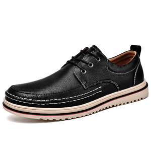 Scarpe classiche in vera pelle Oxford retrò <span class=keywords><strong>calzature</strong></span> da uomo di bell'aspetto che cuciono scarpe in pelle eleganti da uomo di moda - Product Image 2