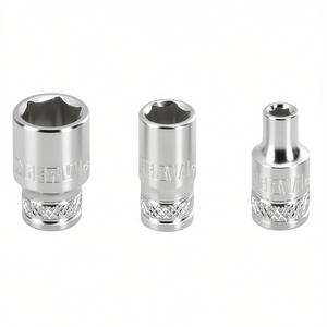 Fervi Hexagon <b>Socket</b> Wrench Normal Series 6mm 8mm 10mm Chrome Vanadium Steel - Product Image 2