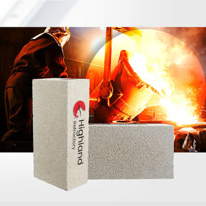 Ladrillos Refractarios de Mullita, Venta al por Mayor de Fábrica, Ladrillos Aislantes Resistentes al Fuego 1770°C JM 23/26 para Hornos Industriales - Product Image 1
