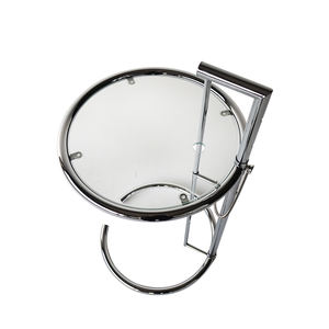 Modern Round End <b>Side</b> Nightstand <b>Small</b> Living Room Furniture with Stylish Design for Bedroom Home Decor - Product Image 4