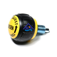 Haute qualité rétractable en acier inoxydable boule réglable Konb ressort équipement de Fitness anneau Type ressort plongeur d'indexation