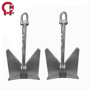 Ancla sin eslabones galvanizada en caliente HLM, resistente a la corrosión, para aplicaciones de amarre de barcazas, yates y embarcaciones marinas. Muestra gratuita. - Product Image 1
