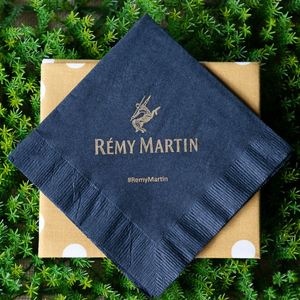 Disposable Drink Napkins Beverage Luncheon Dinner Guest Cocktail Paper Napkins Custom Printed Paper Napkins - Product Image 3