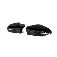 Coques de rétroviseurs style M5 en ABS noir brillant pour BMW i5 Série 5 G60 G68 Série 7 G70 2024+ (remplacement pour conduite à droite)